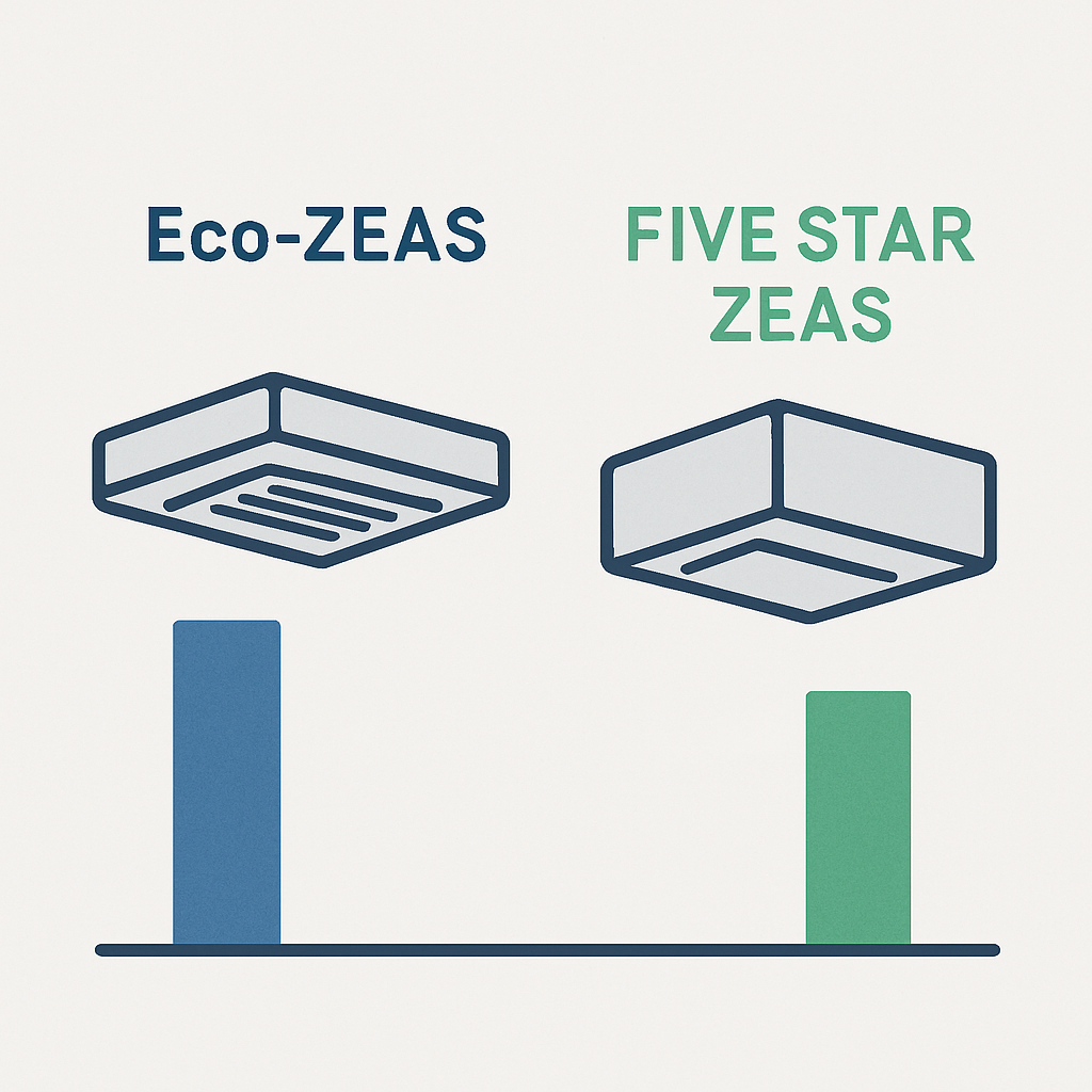 省エネ提案　省エネ　根拠　FIVE STAR ZEAS　Eco-ZEAS　ダイキン