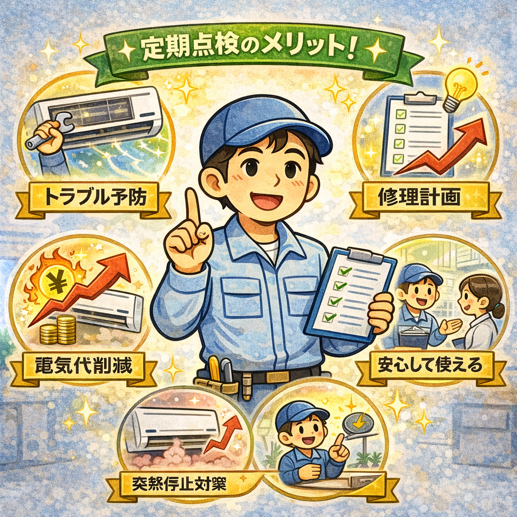 定期点検をすると何が変わる？現場で実感する5つの効果